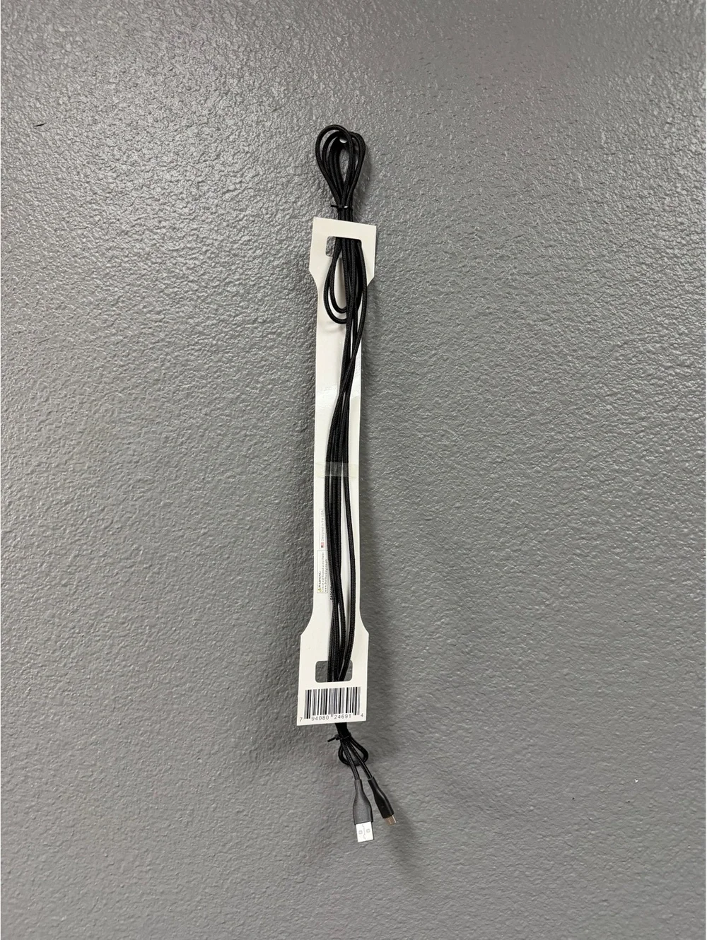 10ft USB-C to USB-C 2A Fast Charging Cable Braided Long Phone Charger Cord Black